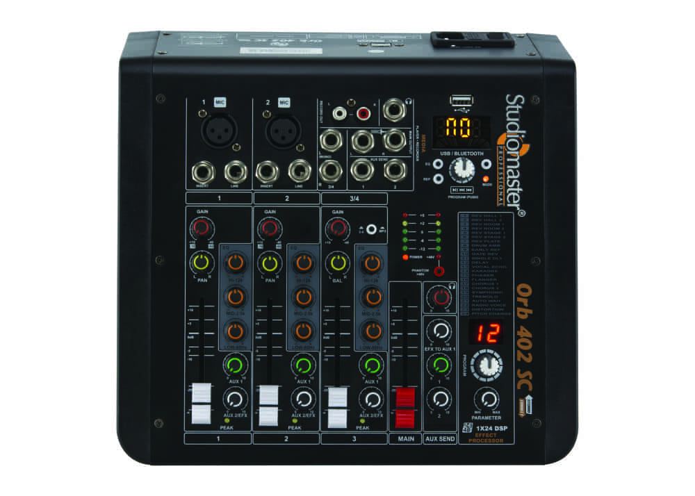 Studiomaster Professional Orb 402 SC Mixer 